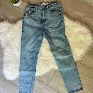 PISTOLA | High Rise Light Wash Denim Jeans Classic Style (29/8)